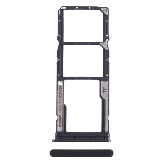 For Xiaomi Redmi 13C SIM Card Tray + SIM Card Tray + Micro SD Card Tray