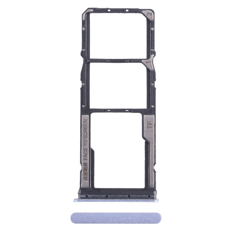 For Xiaomi Redmi 13C SIM Card Tray + SIM Card Tray + Micro SD Card Tray, For Xiaomi Redmi 13C 4G