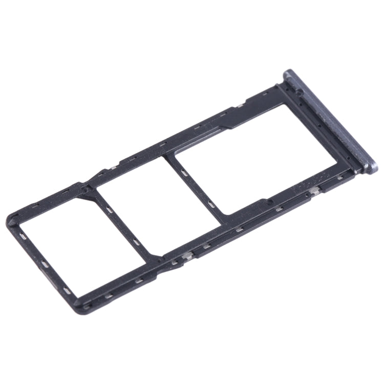 For Tecno Spark 7T SIM Card Tray + SIM Card Tray + Micro SD Card Tray