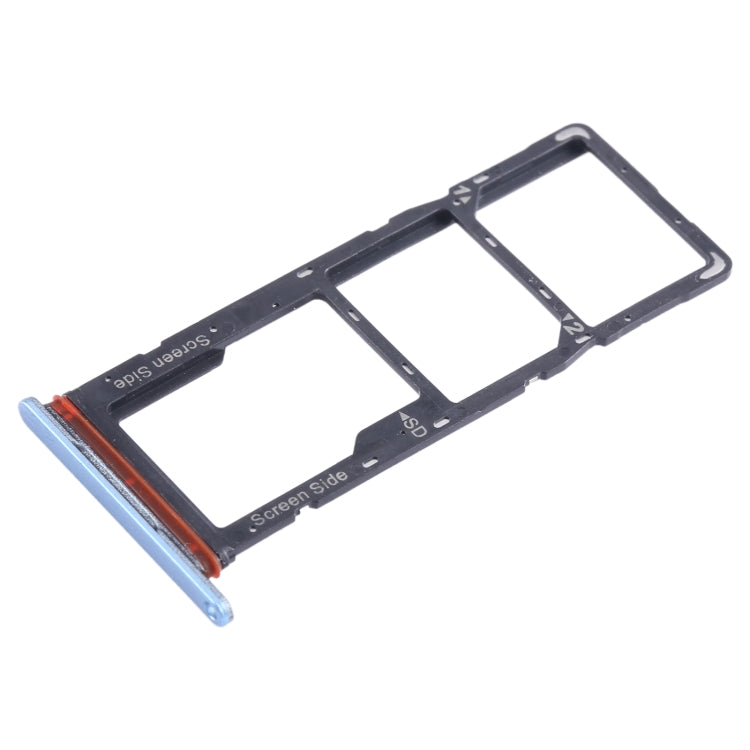 For Tecno Spark Go 2023 BF7n SIM Card Tray + SIM Card Tray + Micro SD Card Tray, For Tecno Spark Go 2023