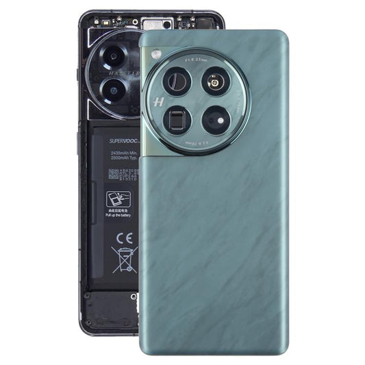 For OnePlus 12 PJD110 CPH2573 CPH2581 Original Glass Battery Back Cover with Camera Lens