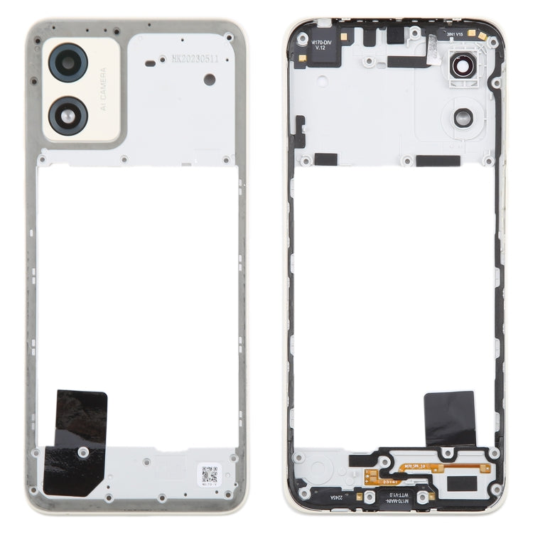 For Motorola Moto E13 Original Middle Frame Bezel Plate