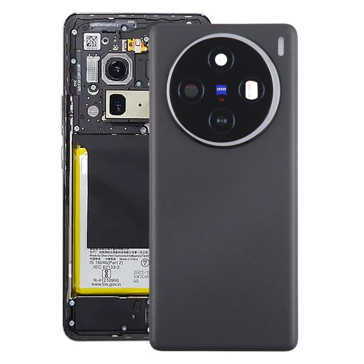 For vivo X100 Battery Back Cover with Camera Lens Cover