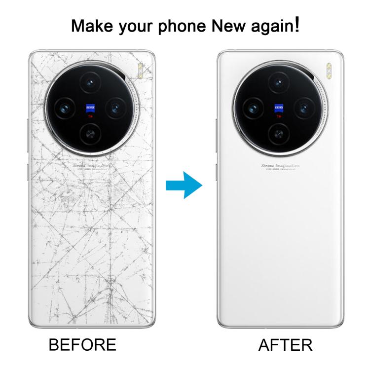For vivo X100 Battery Back Cover with Camera Lens Cover