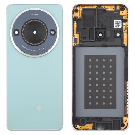 For ZTE Blade A75 5G Z2357N / Blade V60 Smart Glass Battery Back Cover with Middle Frame / Camera Lens Cover