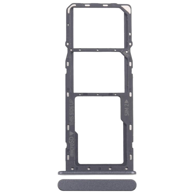 For Nokia C32 Original SIM Card Tray + SIM Card Tray + Micro SD Card Tray