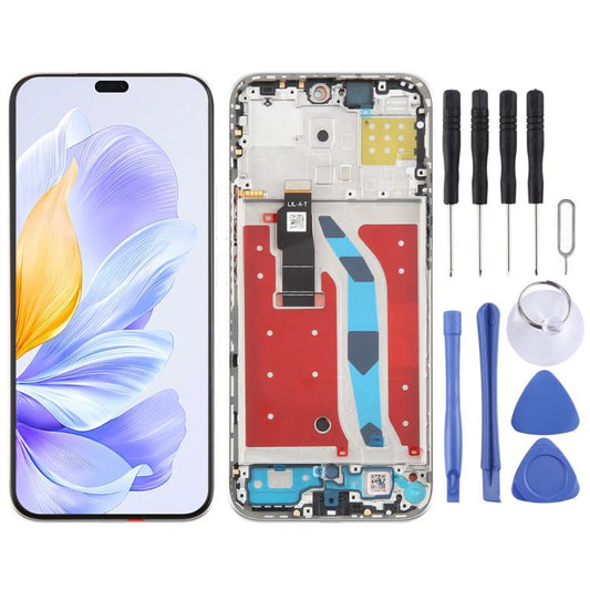 For Honor X60i Original LCD Screen Digitizer Full Assembly with Frame
