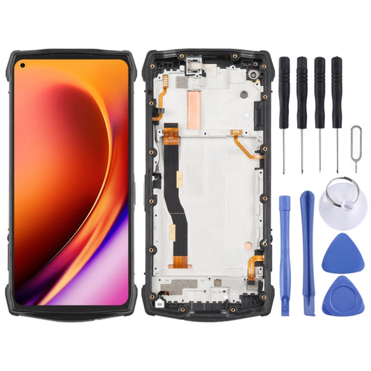 LCD Screen and Digitizer Full Assembly with Frame for Ulefone Power Armor 13