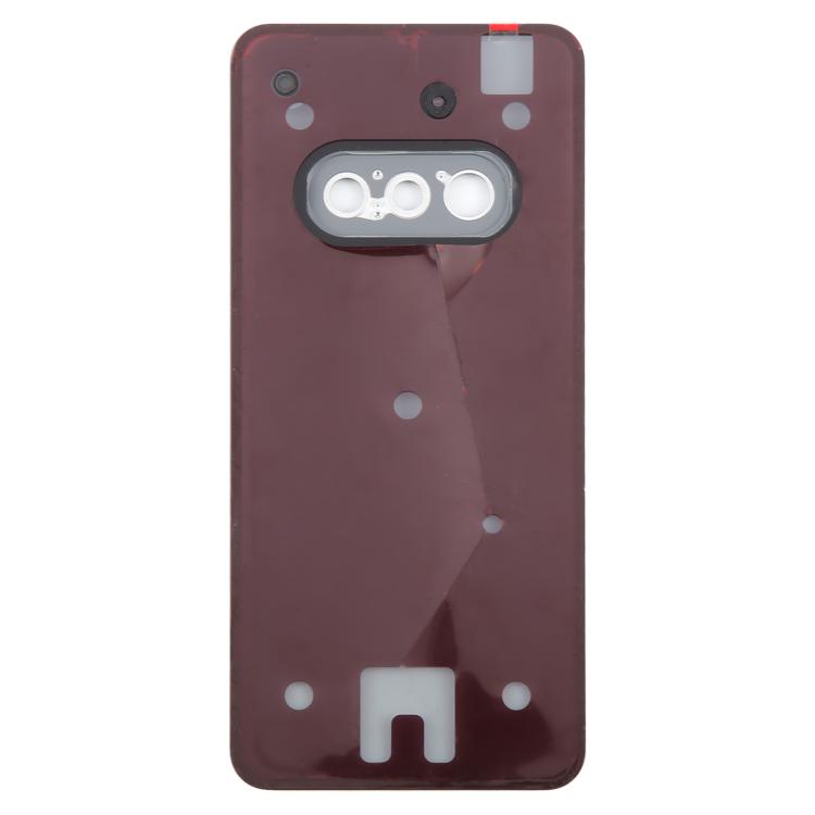 For Nothing Phone 3a A059 Glass Battery Back Cover with Camera Frame