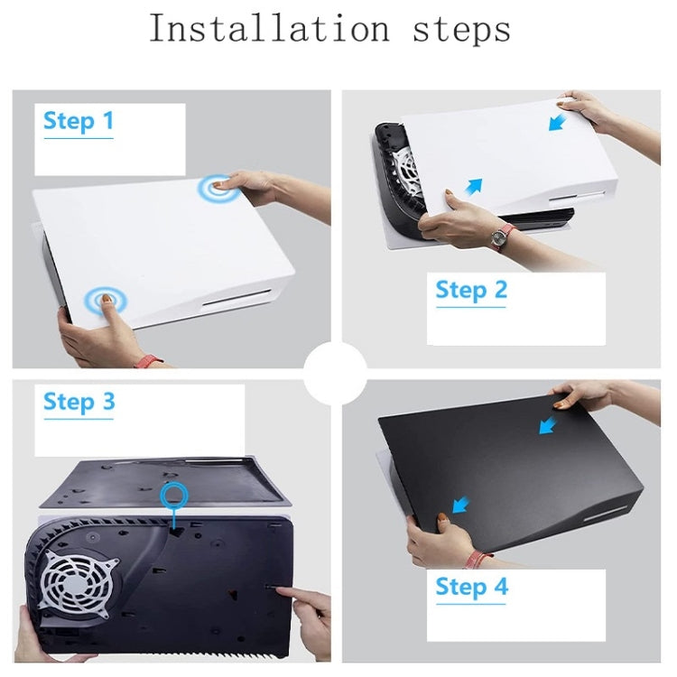 Game Accessories Host CD-ROM Version Replacement Shell Protective Shell For PS5