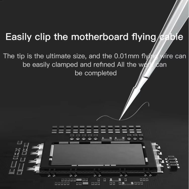 MaAnt Hand-Polished Non-Magnetic Stainless Steel Tweezers