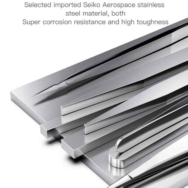 MaAnt Hand-Polished Non-Magnetic Stainless Steel Tweezers