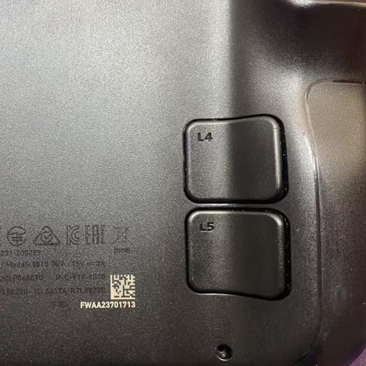 For Steam Deck 10pcs Handheld Button Repair Parts L4 / L5 / R4 / R5 Button