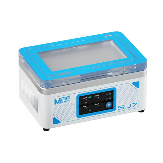 Cell Phone Repair Curved Screen Pressing Machine Flat Panel LCD Screen Vacuum Laminating Machine, EU Plug