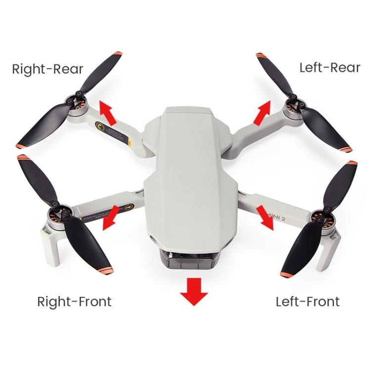 For DJI Mini 2 SE Drone Arm With Motor Repair Parts, Right Rear, Left Rear, Right Front, Left Front