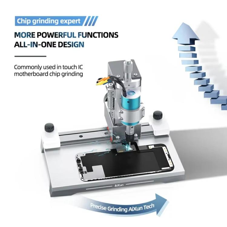 AiXun 2nd Generation Intelligent BGA Chip Polisher Phone Motherboard Automatic Repair Screen IC Degumming Machine