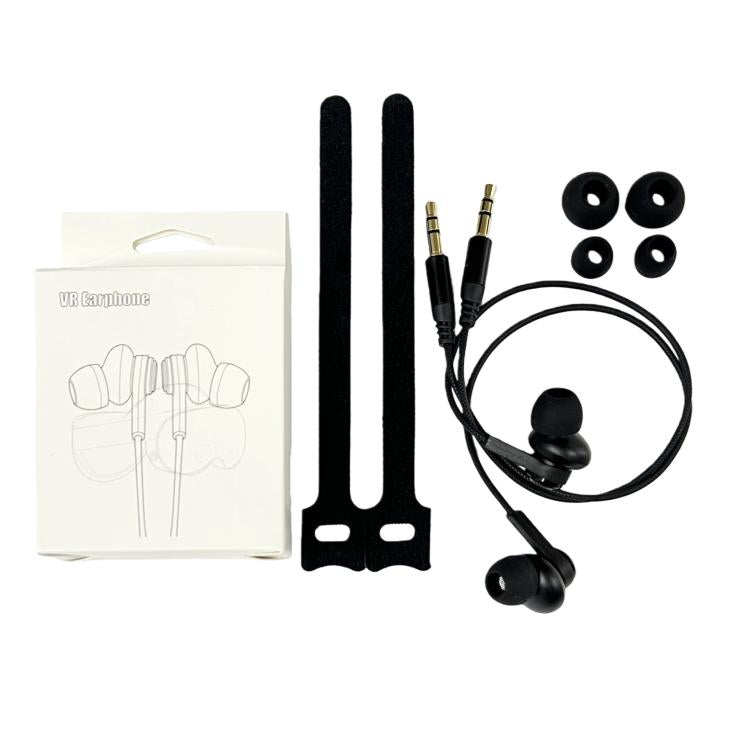 3.5mm VR Headphones Replacement Parts, For Meta Quest 3 Right Earphone, For Meta Quest 2 Left Earphone, For Meta Quest Pro 1pair Earphone