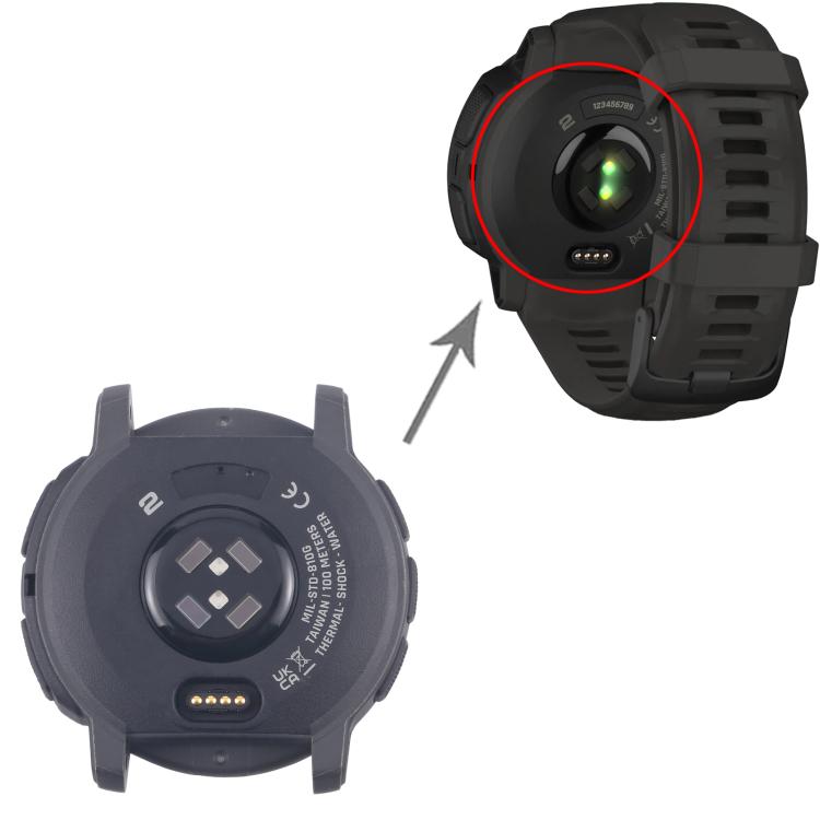 For Garmin Instinct 2 Original Disassembled Back Cover, For Garmin Instinct 2(Original), For Garmin Instinct 2(Original,Blue)