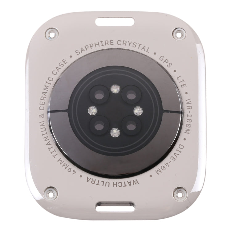 Glass Back Cover With Charging Module For Apple Watch Ultra 1 49mm