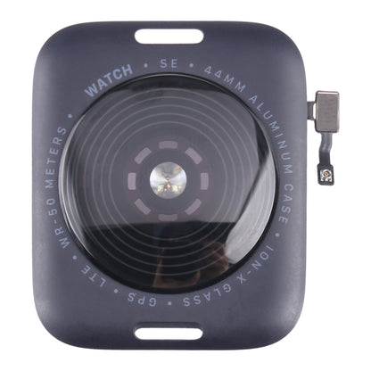 Glass Back Cover With Wireless Charging Coil For Apple Watch Series SE 2022 44mm GPS Edition, For Watch Series SE 2022 44mm GPS
