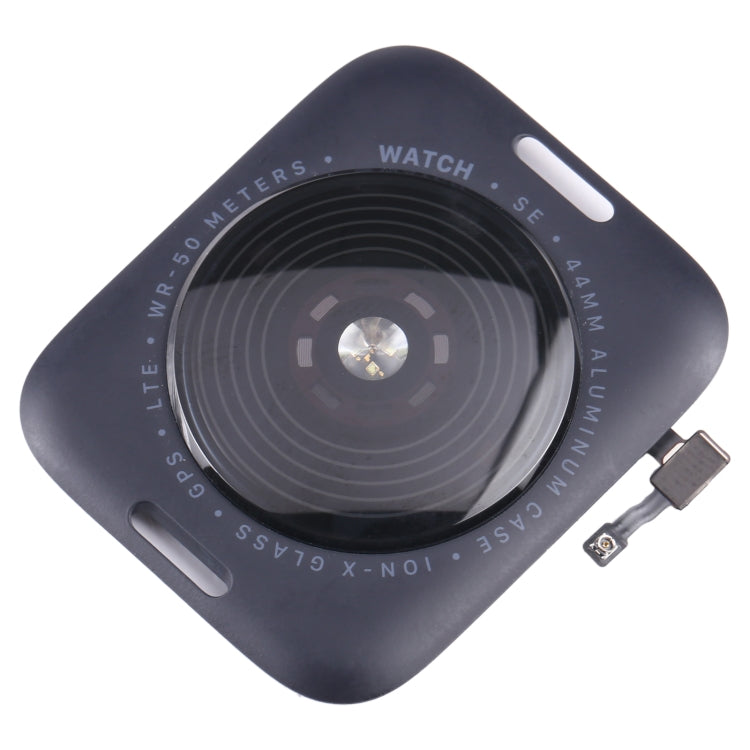 Glass Back Cover With Wireless Charging Coil For Apple Watch Series SE 2022 44mm LTE Edition