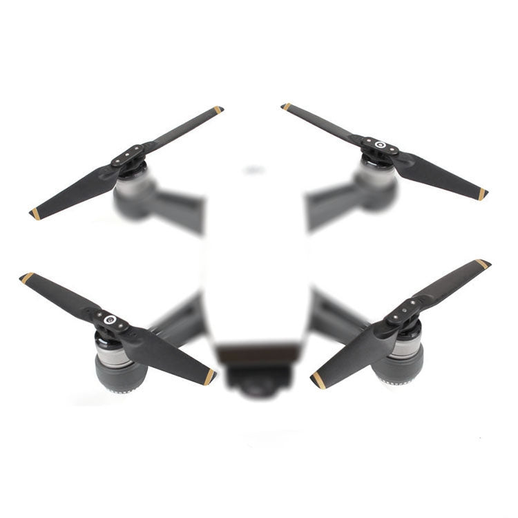 2 Pairs 4730F Foldable Quick-Release CW / CCW Propellers for DJI Spark, For DJI Spark White, For DJI Spark Gold