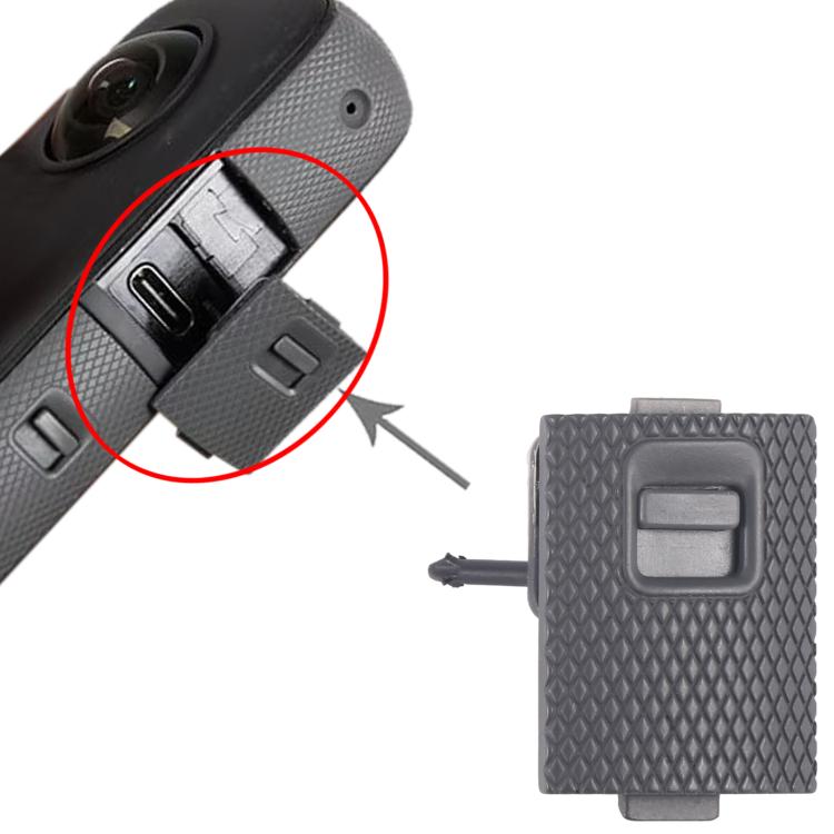 For Insta360 ONE X2 Original Disassembled USB Protective Cover, For Insta360 ONE X2