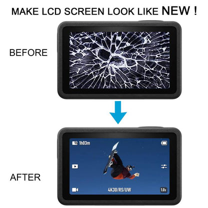 For DJI Osmo Action 5 Pro Original Rear Main LCD Screen Digitizer Full Assembly with Frame