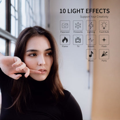 FEELWORLD FL125D 125W Daylight Point Source Video Light, Bluetooth APP Control