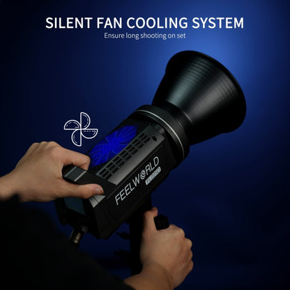 FEELWORLD FL225D 225W Daylight Point Source Video Light, Bluetooth APP Control