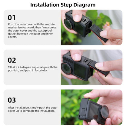 For DJI Osmo Action 5 Pro Battery Side Cover