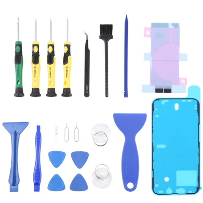 JIAFA JF-8182 21 in 1 Battery Adhesive + LCD Frame Waterproof Adhesive + Repair Tool Set, For iPhone 11, For iPhone 11 Pro, For iPhone 11 Pro Max, For iPhone 12, For iPhone 12 mini, For iPhone 12 Pro, For iPhone 12 Pro Max, For iPhone 13���������������...