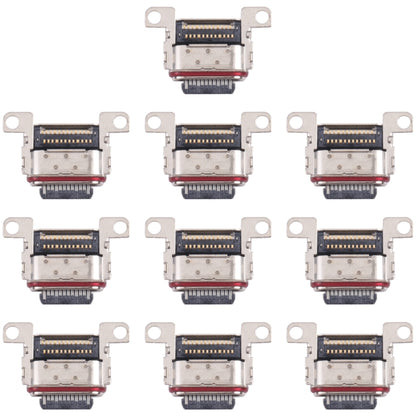 10 PCS Charging Port Connector, For Samsung Galaxy Z Flip, For Samsung Galaxy S21 FE, For Samsung Galaxy S21 Ultra, For Samsung Galaxy S22 5G, For Samsung Galaxy S22 Ultra, For Samsung Galaxy S22+, For Xiaomi Redmi Note 11E, For Xiaomi Redmi Note 11E Pro