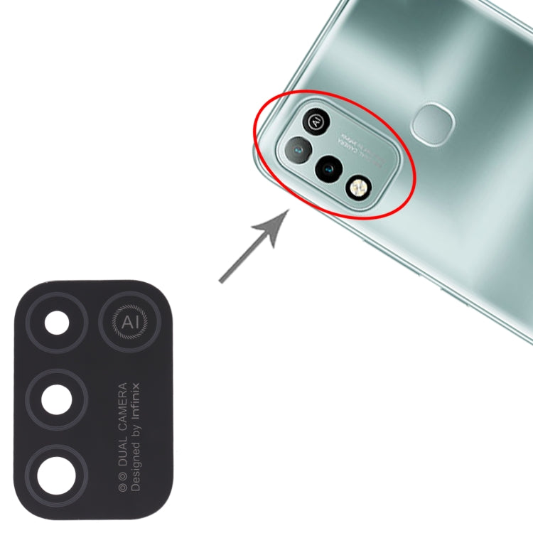 10 PCS Back Camera Lens, For Infinix Hot 10 Play, For Infinix Hot 10s/Hot 10T, For Infinix Hot 10i/Smart 5 Pro, For Infinix Note 8, For Infinix Note 10, For Infinix Hot 11s, For Infinix Hot 11 Play, For Infinix Zero X/Zero X Pro, For Infinix Note 8i���...