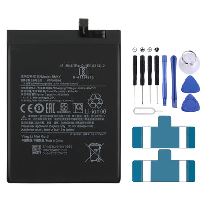 BN53 4820 mAh Li-Polymer Battery Replacement For Xiaomi Redmi Note 9 Pro 5G, BM37, BN51, BM52, BM4M, BM4Q, BN56, BM55, BN53, BN62, BM54, BM4X, BM4Y, BM57, BN59, BP42, 38, BP44, BM5A, BP47, BN66, BM58, BP43, BN57, BS01FA, BN60, BN80, BM4P, BN61