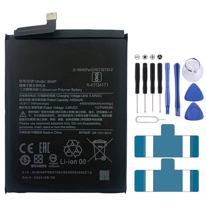 BN53 4820 mAh Li-Polymer Battery Replacement For Xiaomi Redmi Note 9 Pro 5G, BM37, BN51, BM52, BM4M, BM4Q, BN56, BM55, BN53, BN62, BM54, BM4X, BM4Y, BM57, BN59, BP42, 38, BP44, BM5A, BP47, BN66, BM58, BP43, BN57, BS01FA, BN60, BN80, BM4P, BN61