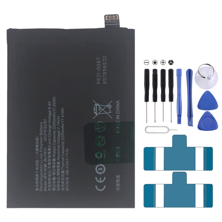 BLP855 4500 mAh Li-Polymer Battery Replacement For OPPO Reno6 Pro 5G / K9 Pro, BLP595, BLP603, BLP599, BLP611, BLP609, BLP621, BLP623, BLP635, BLP643, BLP639, BLP645, BLP631, BLP649, BLP663, BLP651, BLP661, BLP671, BLP673, BLP683, BLP689, BLP709, BLP70...