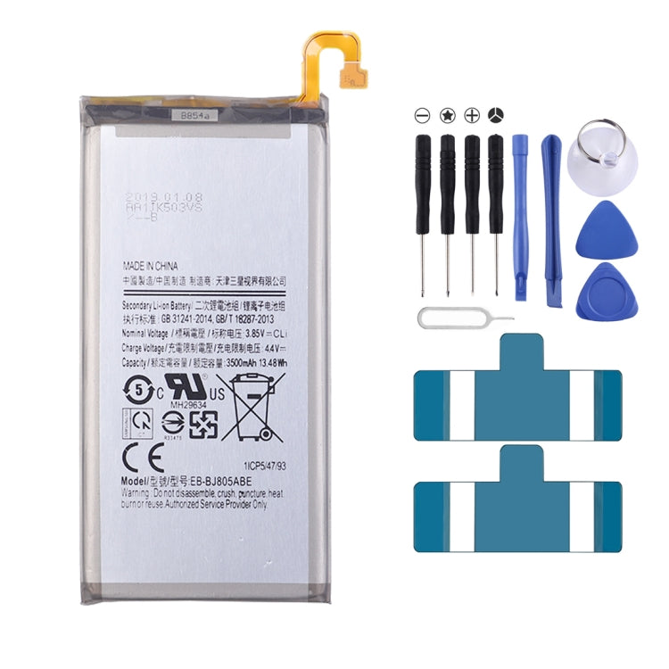 EB-BJ805ABE 3500mAh Li-Polymer Battery Replacement, For Samsung Galaxy J8 Plus J805 / A6 Plus
