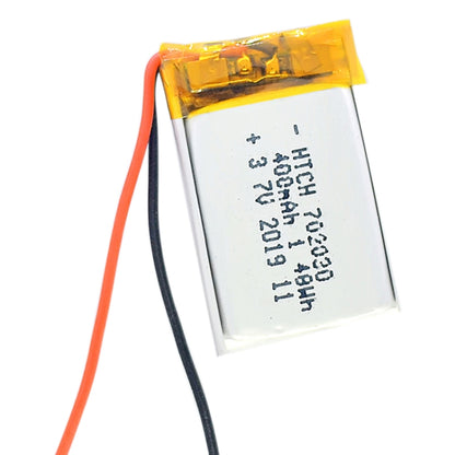 2 PCS Li-Polymer Battery Replacement, 702030 400mAh