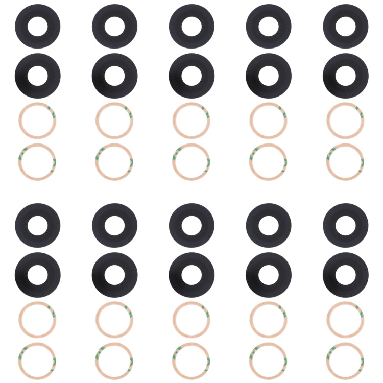 10 PCS Back Camera Lens
