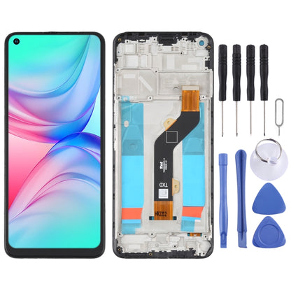 OEM LCD Screen For infinix Hot 10 Play/Smart 5 India Digitizer Full Assembly with Frame, For infinix Note 8 X692, For infinix Hot 9 Play X680, For infinix Hot 10 X682B X682C, For infinix Hot 10T X689C, For Tecno Spark 7T, For Tecno Spark 7P            ...