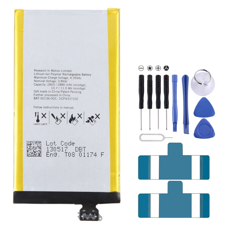 300mAh Battery Replacement, For Alcatel One Touch EE60 4G Y854VB TLiA2, For Blackberry Z20 / Z30, For Blackberry KEY2, For Blackberry Key One / DTEK70, For Blackberry Classic / Q20, For Blackberry Passport Q30, For Blackberry M-S1 Bold 9000/9700�������...