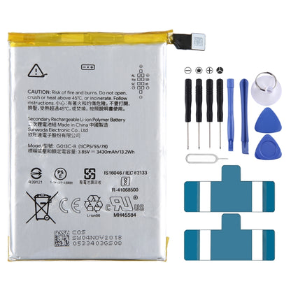 For Google Pixel 4a 4G 3080mAh Battery Replacement G025J-B, For Google Pixel 6a 5G, For Google Pixel 4 XL, For Google Pixel 5 XL, For Google Pixel 4, For Google GWRL2, For Google Pixel 3 XL, For Google Pixel 3, For Google Pixel 3A / 3 Lite�������������...
