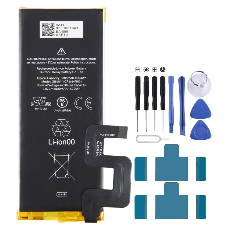 For Google Pixel 4a 4G 3080mAh Battery Replacement G025J-B, For Google Pixel 6a 5G, For Google Pixel 4 XL, For Google Pixel 5 XL, For Google Pixel 4, For Google GWRL2, For Google Pixel 3 XL, For Google Pixel 3, For Google Pixel 3A / 3 Lite�������������...