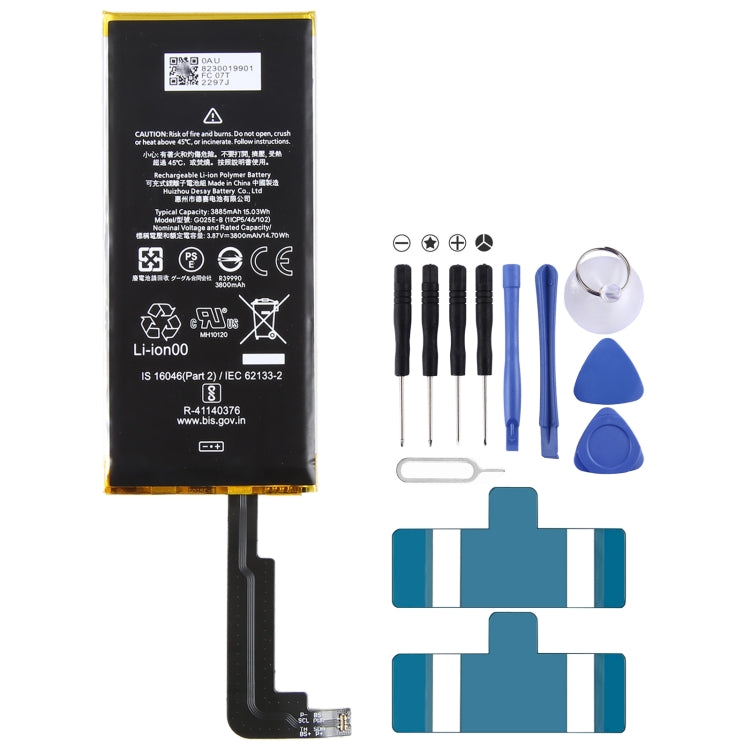 For Google Pixel 4a 4G 3080mAh Battery Replacement G025J-B, For Google Pixel 6a 5G, For Google Pixel 4 XL, For Google Pixel 5 XL, For Google Pixel 4, For Google GWRL2, For Google Pixel 3 XL, For Google Pixel 3, For Google Pixel 3A / 3 Lite�������������...
