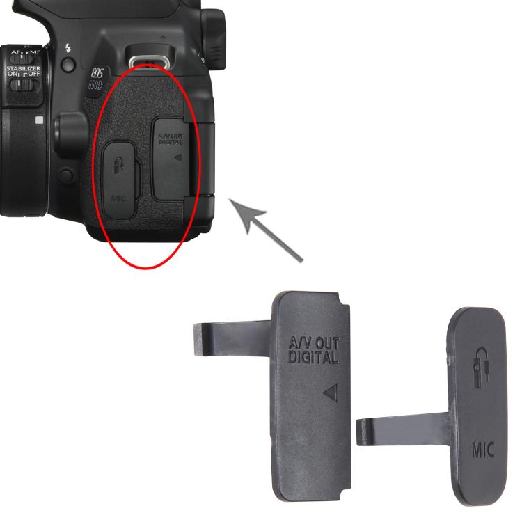 OEM USB Cover Cap, For Canon EOS 650D / EOS 700D, For Canon EOS 450D, For Canon EOS 500D, For Canon EOS 70D, For Nikon D300 / D300s, For Canon EOS 60D, For Canon EOS 5D, For Canon EOS 5D Mark III, For Canon EOS 600D, For Nikon D700, For Canon EOS 50D  ...