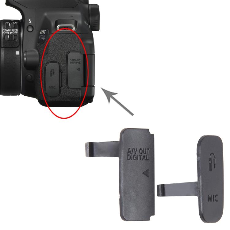 OEM USB Cover Cap, For Canon EOS 650D / EOS 700D, For Canon EOS 450D, For Canon EOS 500D, For Canon EOS 70D, For Nikon D300 / D300s, For Canon EOS 60D, For Canon EOS 5D, For Canon EOS 5D Mark III, For Canon EOS 600D, For Nikon D700, For Canon EOS 50D  ...