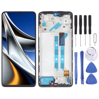 OLED Material LCD Screen For Digitizer Full Assembly with Frame, For Xiaomi Redmi Note 11 4G, For Xiaomi Poco M4 Pro 4G, For Xiaomi Redmi Note 11S 4G, For Xiaomi Redmi Note 10 Pro 4G, For Xiaomi Redmi Note 10 Pro Max, For Xiaomi Redmi Note 10 Pro India...