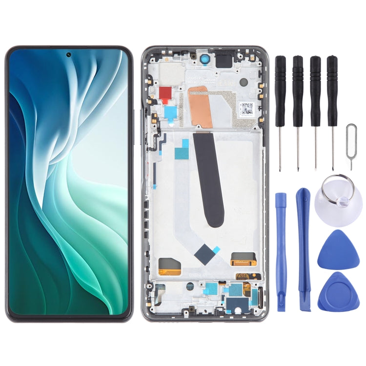 LCD Screen For Digitizer Full Assembly with Frame, For Xiaomi Mi 11i, For Xiaomi 11X, For Xiaomi 11X Pro, For Xiaomi Poco F3, For Xiaomi Redmi K40, For Xiaomi Redmi K40 Pro, For Xiaomi Redmi K40 Pro+