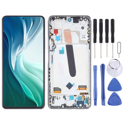 LCD Screen For Digitizer Full Assembly with Frame, For Xiaomi Mi 11i, For Xiaomi 11X, For Xiaomi 11X Pro, For Xiaomi Poco F3, For Xiaomi Redmi K40, For Xiaomi Redmi K40 Pro, For Xiaomi Redmi K40 Pro+